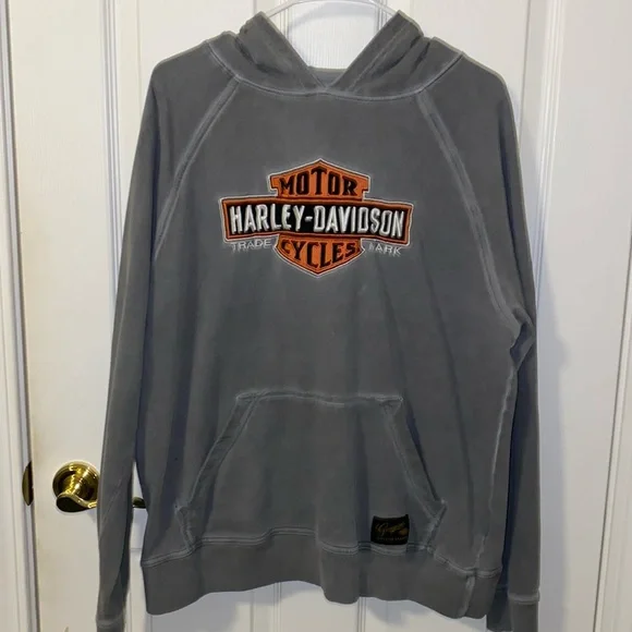 Harley-Davidson Motorcycles Mens Hoodie Size Medium - Picture 1 of 9